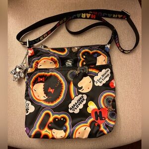Rainbow harajuku crossbody bag